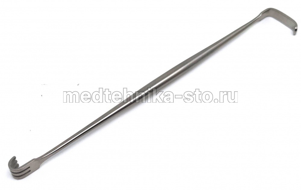 Крючок двухсторонний Senn Retractor, 160 мм тупой