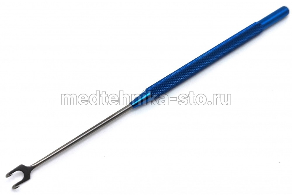 Крючок двузубый острый для ринопластики 6 мм