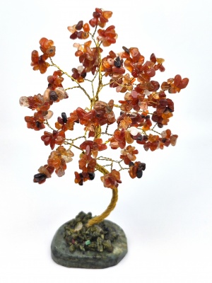 Дерево из сердолика, 20 см